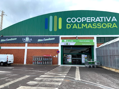 Taula Supermercats en Almazora. Supermercado
