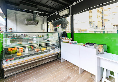 Restaurante La Línea Verde en La Línea de la Concepción. Restaurante vegano