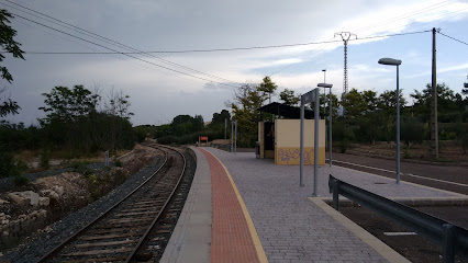 Estación de tren Agullent en Agullent. Estación de tren