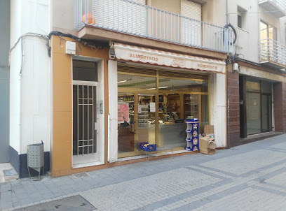 María Antonia Lluch Ortiz en Benicarló. Tienda de alimentación