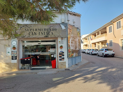 Supermercado Can Estaca en Colonia de San Pedro. Supermercado