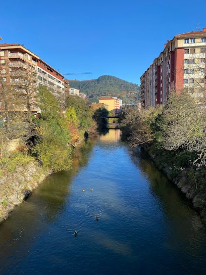 Nerbioiko parke lineala en Llodio. Parque ecológico