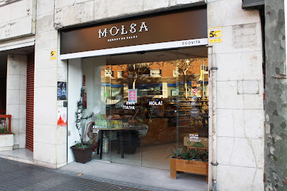 Molsa Ecovita en Barcelona. Tienda de alimentos naturales