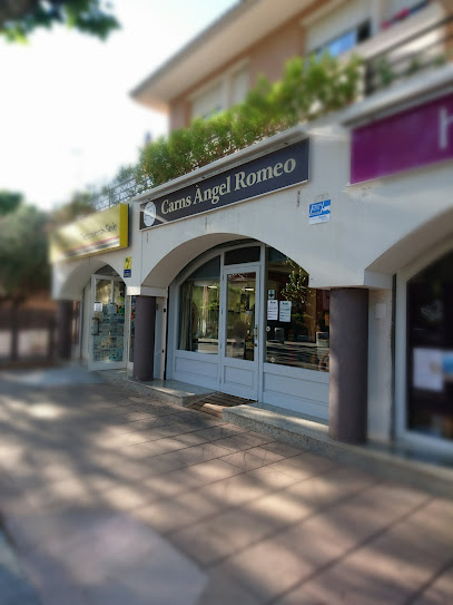 Carns Àngel Romeo en Begues. Carnicería