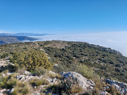 El Cogulló en Vilanova de Meià. Zona de senderismo