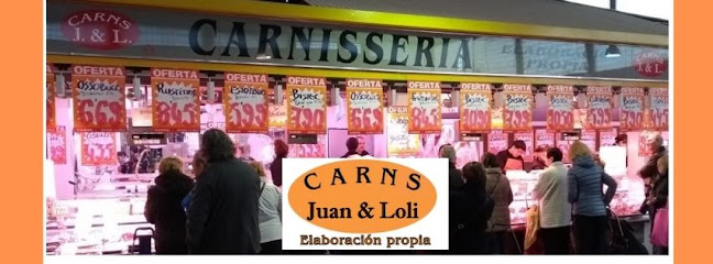 Carnes Juan & Loli en Barcelona. Carnicería
