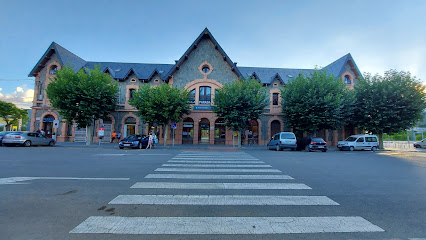 Estació de Puigcerdà en Puigcerdà. Estación de tren