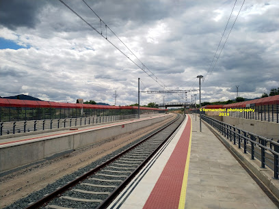Estación de tren Montesa (apt) en Montesa. Estación de tren