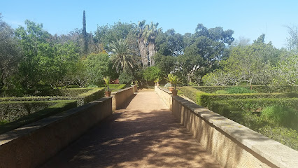 Jardín Botánico de San Fernando en San Fernando. Jardín botánico