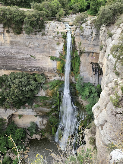 Salto de Sallent en Rupit. Reserva natural