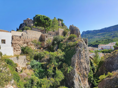 Castillo de Guadalest en Guadalest. Castillo