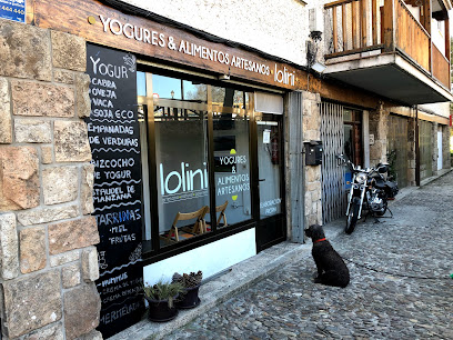Lolini yogures y alimentos artesanos en Manzanares el Real. Yogurtería