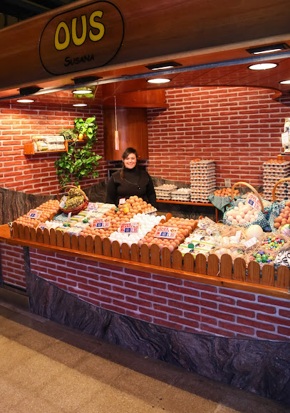 (Huevos) Ous Susana en Barcelona. Tienda de alimentos naturales