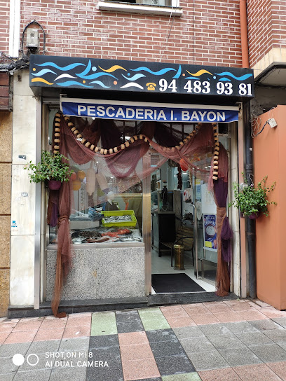 Pescadería Iratxe Bayón en Santurce. Pescadería