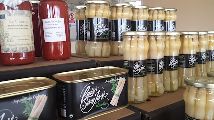 Huerta Luis San José - Espárragos Ecológicos de Tudela de Duero en Tudela de Duero. Tienda de productos orgánicos