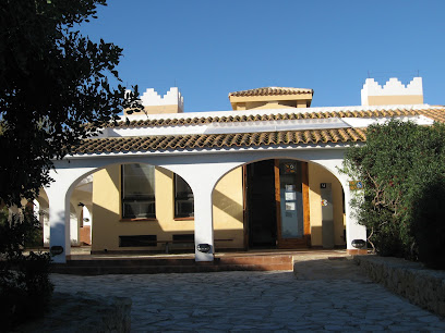 Centro de visitantes del Parque Natural del Peñón de Ifach en Calpe. Parque nacional