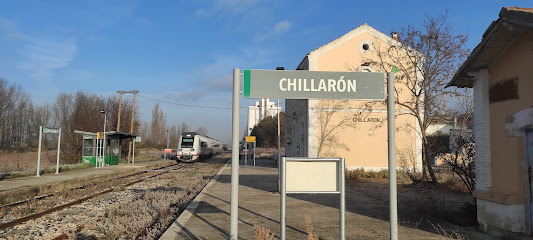 Estación de tren Chillaron en Chillarón de Cuenca. Estación de tren