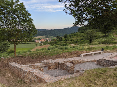 Restos Ermita de Sant Pere de La Crossa en L'Estany. Lugar de interés histórico