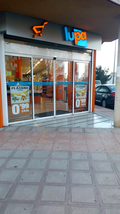 Lupa Supermercados en Valencia de Don Juan. Supermercado