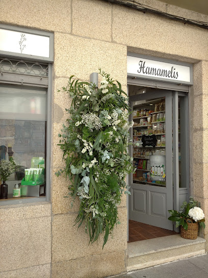 Herboristería Hamamelis en Cambados. Tienda de alimentos naturales