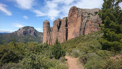 El Camino del Cielo en Riglos. Zona de senderismo