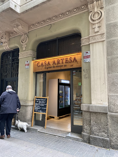 CASA ARTESÀ en Barcelona. Tienda de alimentos orgánicos