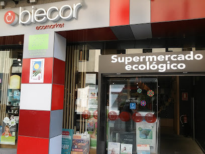 Supermercado Ecológico Biecor en Pamplona. Tienda de alimentos naturales