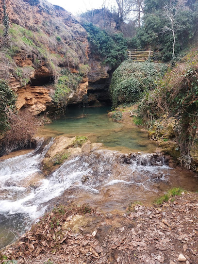 Cascada del Pozo Galano en Villel de Mesa. Reserva natural