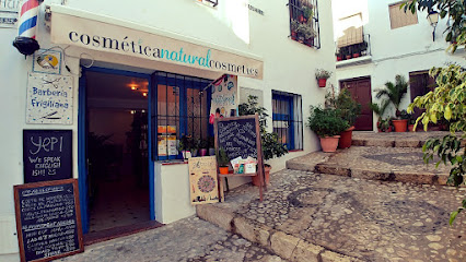 Cosmética Natural Cosmetics en Frigiliana. Tienda de cosméticos
