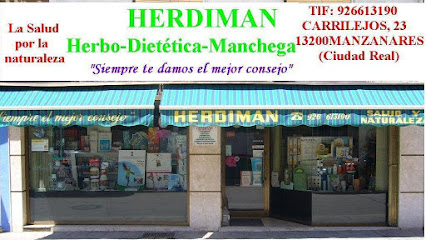 Herbolario Herdiman en Manzanares. Herbolario