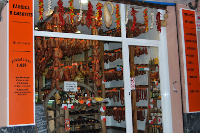 Can Llompart Sobrassada de Mallorca en Palma. Tienda de delicatessen