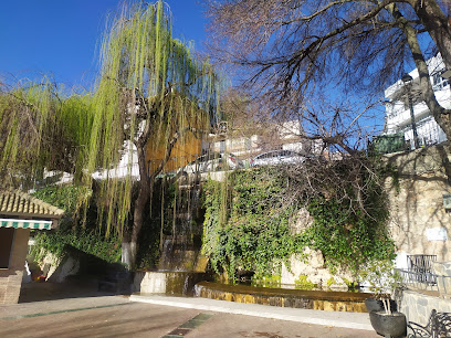 Parque del Nacimiento en Bélmez de la Moraleda. Parque