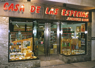 La Casa de las Especias en Cartagena. Tienda de especias