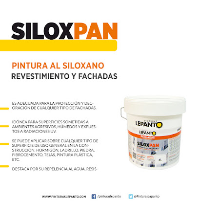 Pinturas Lepanto - Fabricante de pinturas para profesionales y distribuidores en Binéfar. Pintura