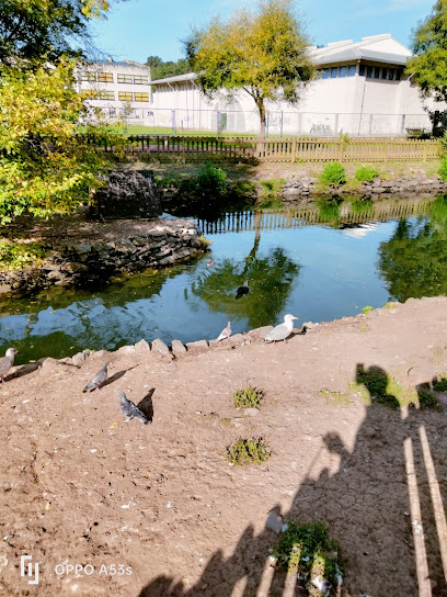 Parque Alfonso Iglesias en Navia. Parque