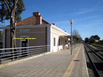Navajas en Navajas. Estación de tren