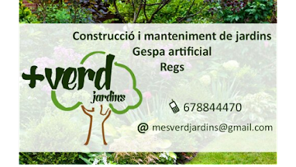 MÉS VERD JARDINS en Solsona. Paisajista