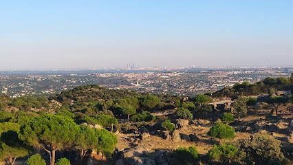 Monte Cuesta Blanca en Galapagar. Parque
