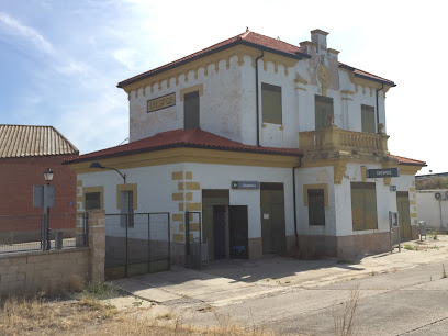 Estación de tren Crespos en Crespos. Estación de tren