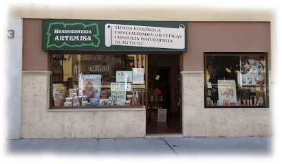 Herboristería Artemisa en Marbella. Tienda de productos orgánicos