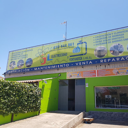 www.electricidadyfontaneriajl.com en Puente de Génave. Comercio