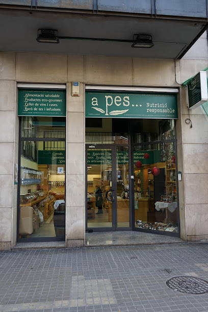A PES... Nutrición Responsable en Barcelona. Tienda de alimentos naturales