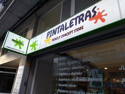 PINTALETRAS en La Estrada. Librería