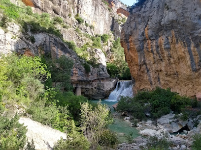 Cañón del Río Vero en Colungo. Zona de senderismo