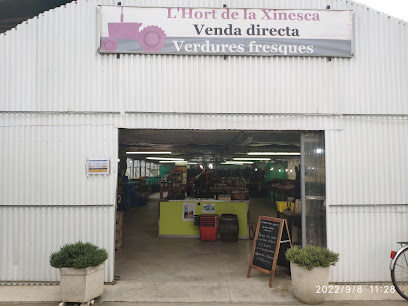 Hort de la Xinesca en ViIassar de Mar. Tienda de alimentos naturales