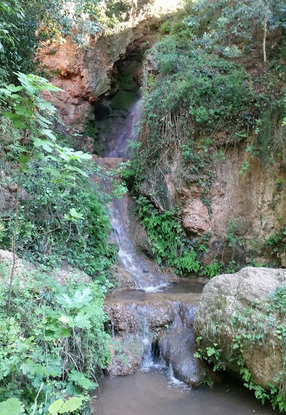 Fuente de las Roviras en Pallejà. Zona de senderismo
