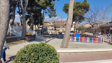 Parque De Aragon en La Puebla de Alfindén. Parque infantil