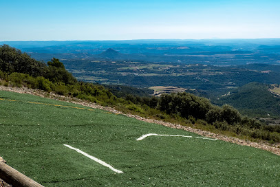 Mirador de la vall de meià en Vilanova de Meià. Mirador