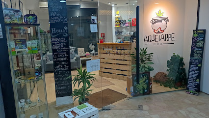 Aquelarre CBD Barcelona en Sant Feliu de Llobregat. Tienda de cannabis