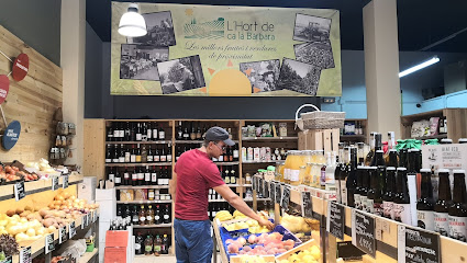 L'hort de Ca la Cistellera en Lleida. Frutería